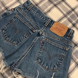 LEVI SHORTS VINTAGE CUT OFF